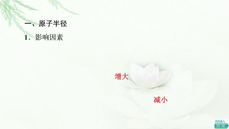 人教版高中化学选择性必修2第1章第2节基础课时4元素周期律课件+学案04