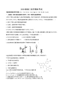 2021泉州晋江磁灶中学、内坑中学高三上学期期末联考化学试题含答案