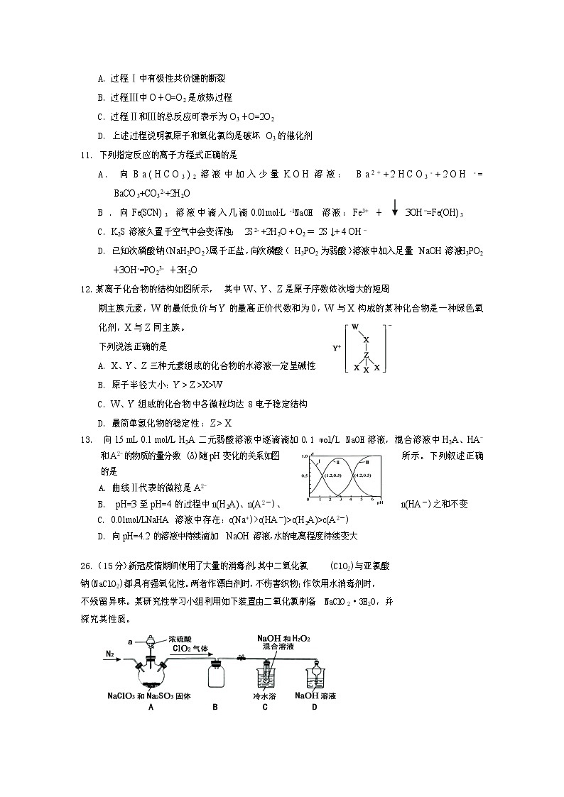 2021遂宁高三零诊考试化学试题含答案第2页