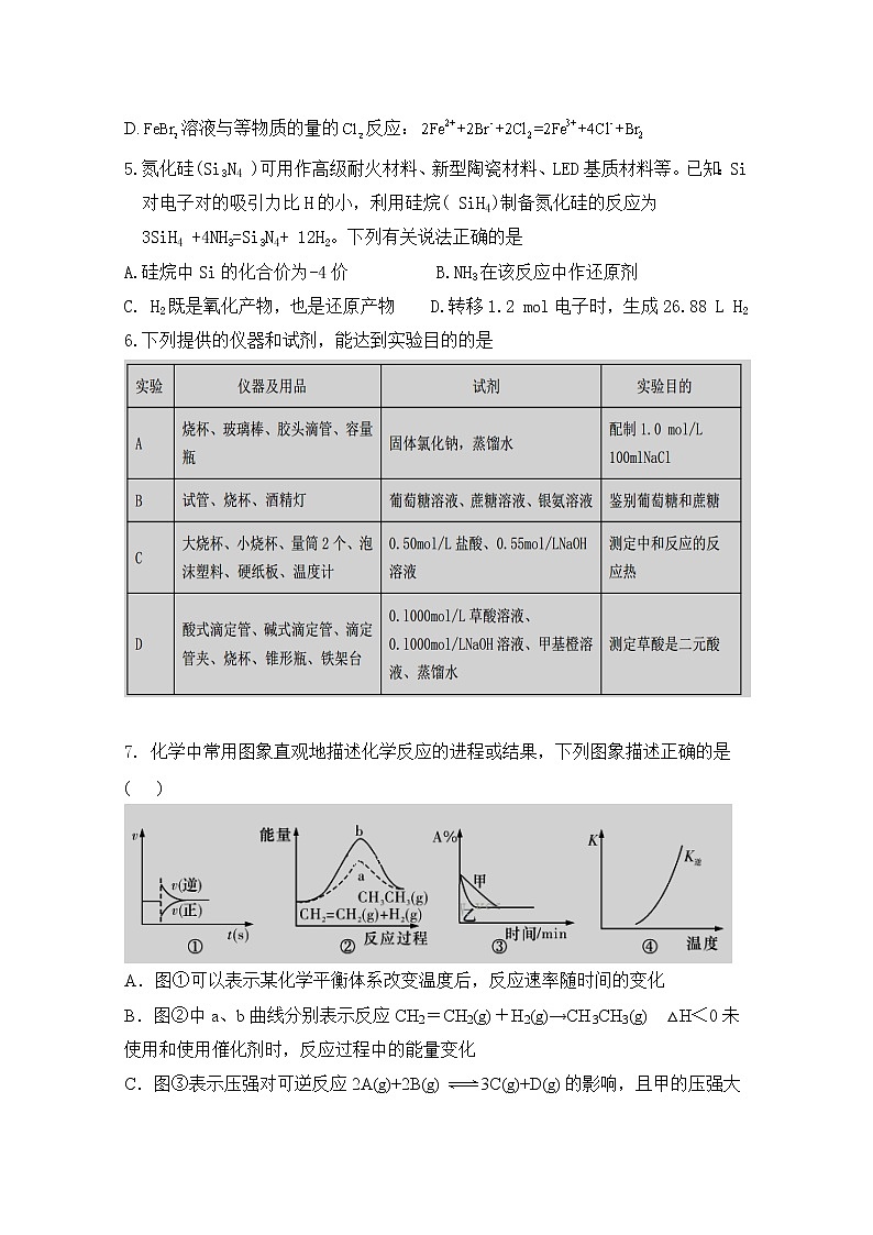 2021赣州会昌县七校高三联合月考化学试卷含答案第2页