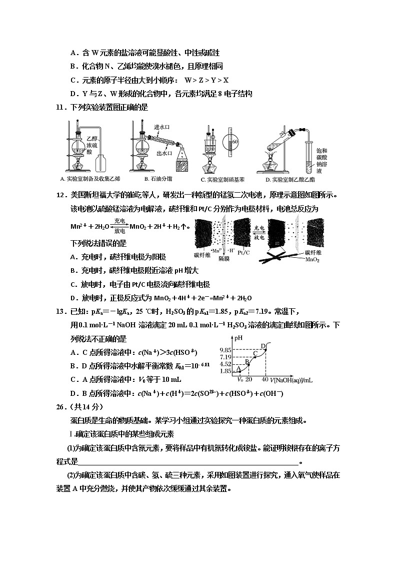 2020回族自治区银川一中高三下学期第五次模拟考试理综-化学试题含答案第2页
