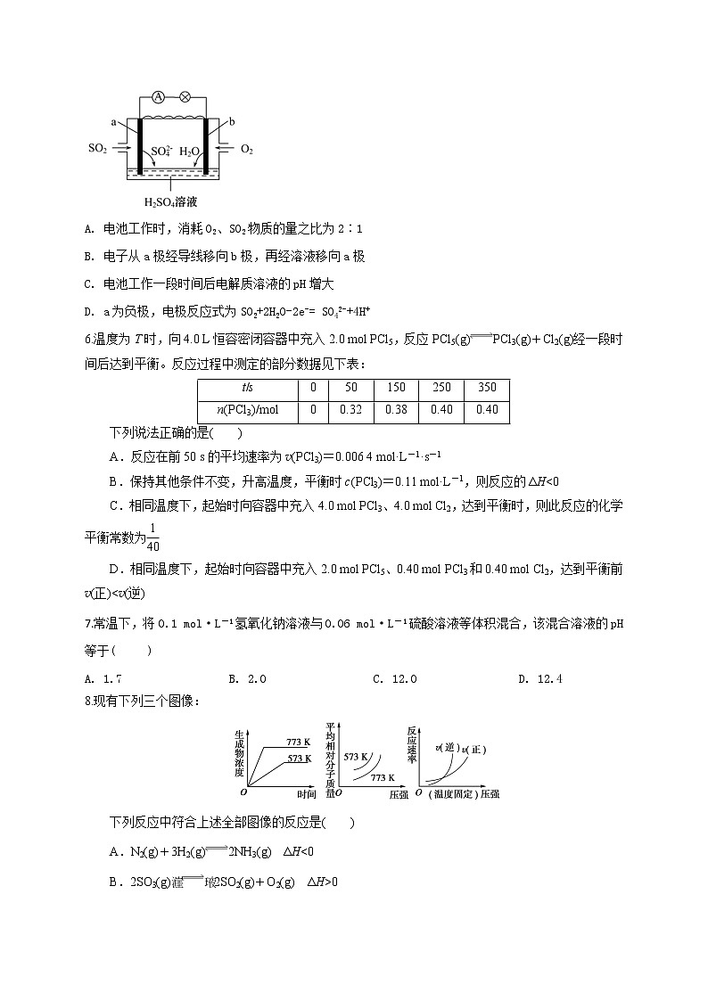 2021省哈尔滨延寿县二中高二11月月考化学试题含答案02