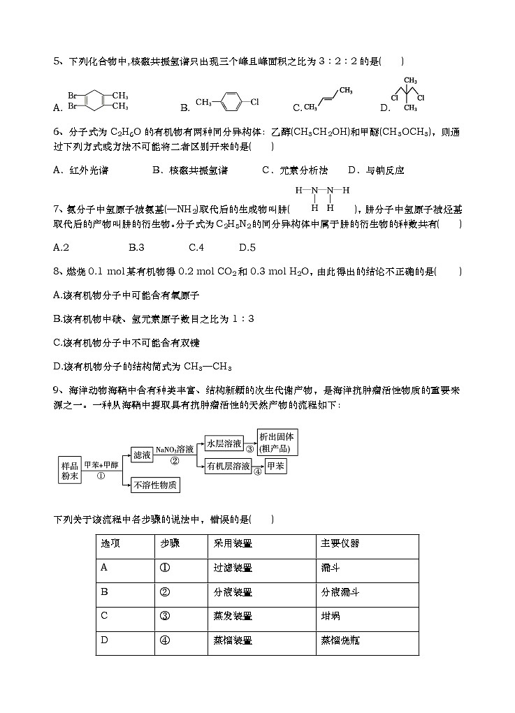 高二化学（理）第2页