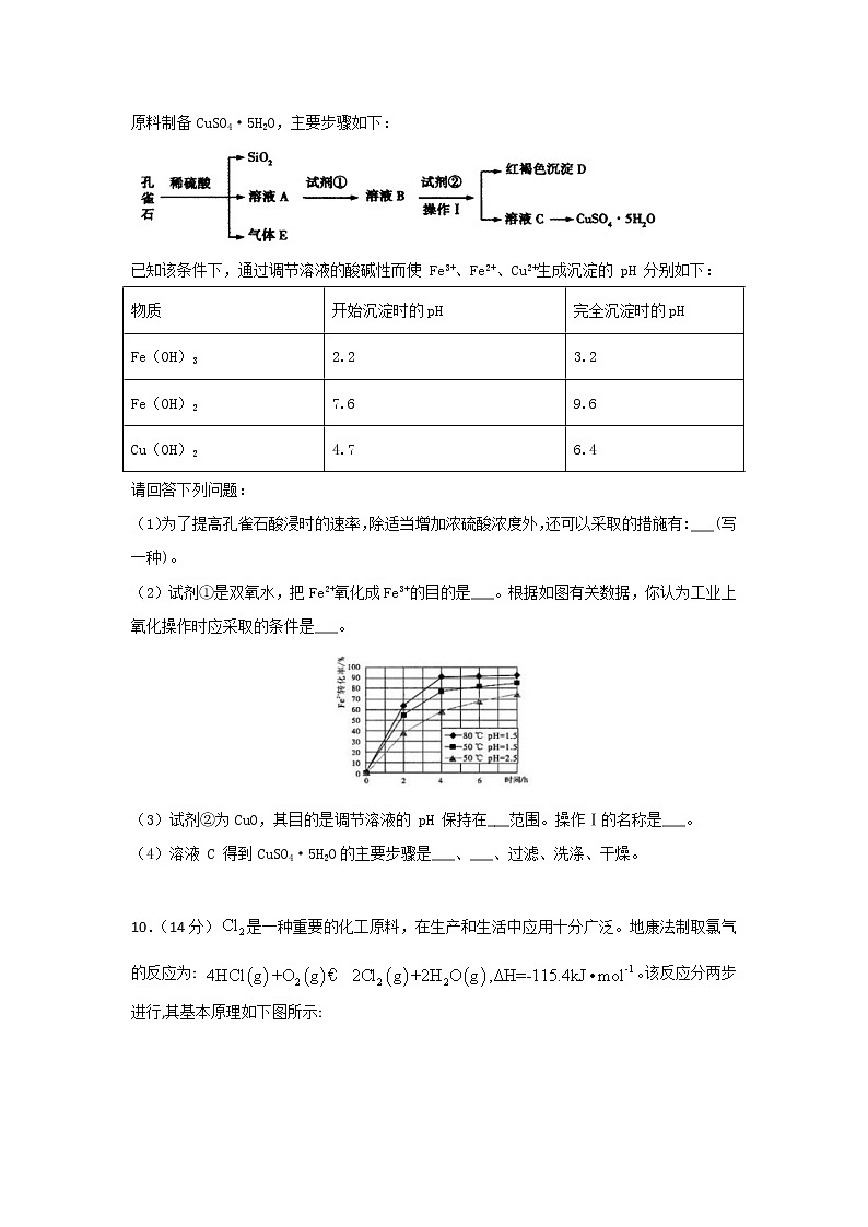 2020宜宾叙州区一中校高二下学期第一次在线月考化学试题含答案第3页