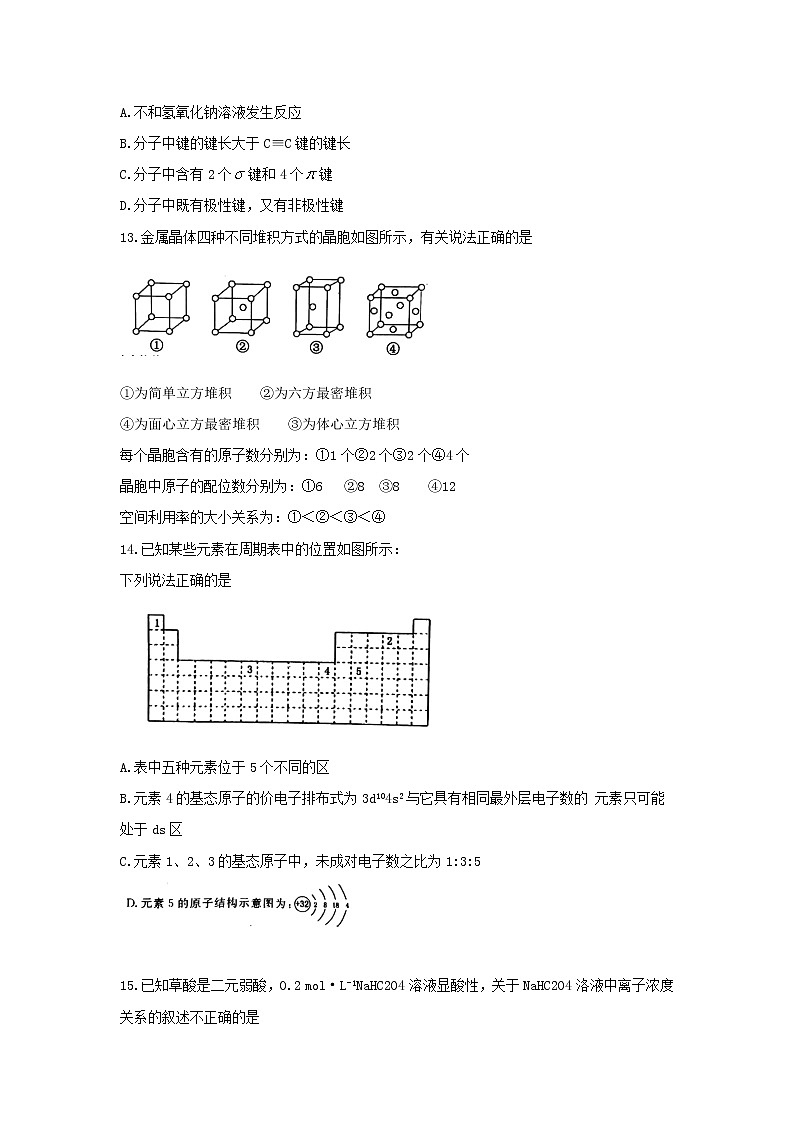 【KS5U发布】河南省洛阳市2019-2020学年高二上学期期末考试  化学  Word版无答案第3页