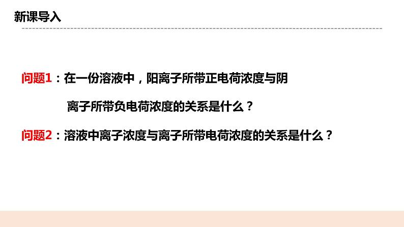 人教版化学选修一3.3.4《三大守恒和离子浓度大小的比较》课件+教学设计03