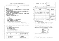 2019【100所名校】西宁四中高三上学期第三次模拟（期中）考试理科综合化学试卷含解析