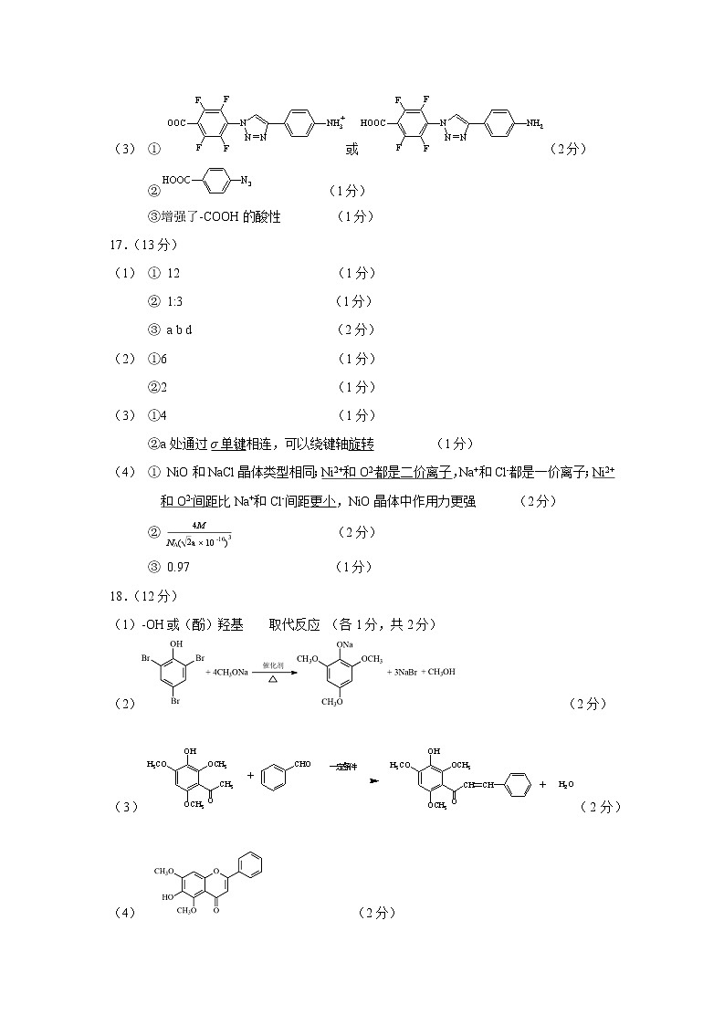 2023北京海淀区高三上学期期中化学试题含答案02