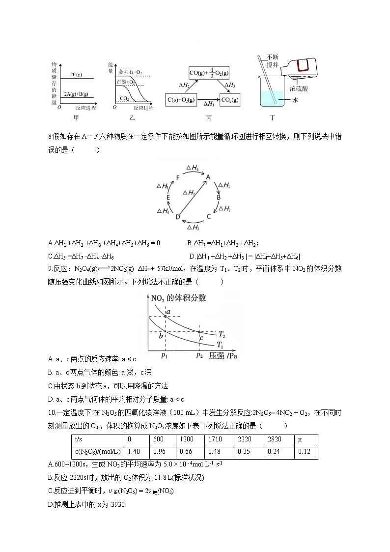 广东省广州大学附属中学2022-2023学年高二上学期期中考试 化学试题第2页
