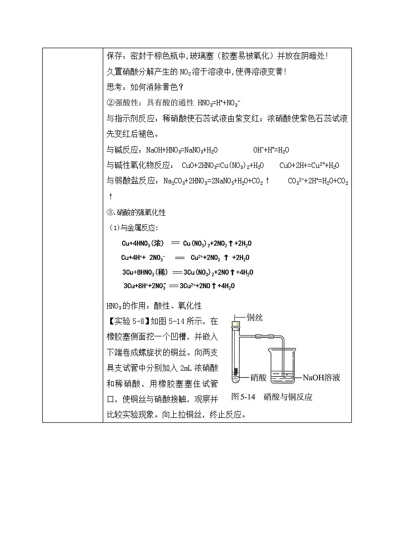《氮及其化合物》第三课时教学设计第2页