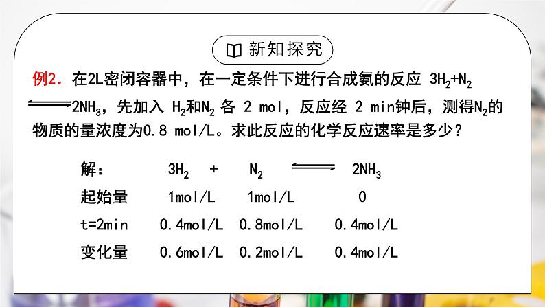 《化学反应的速率与限度》第一课时课件PPT+教学设计07