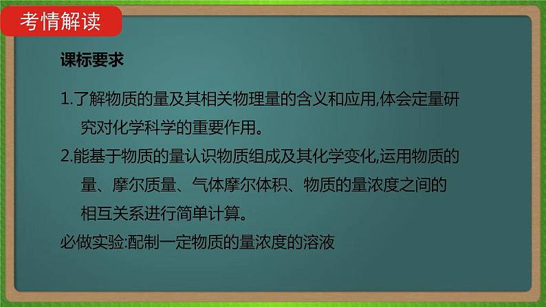 专题一  物质的量 -2023届（新高考）高考化学二轮复习课件第2页