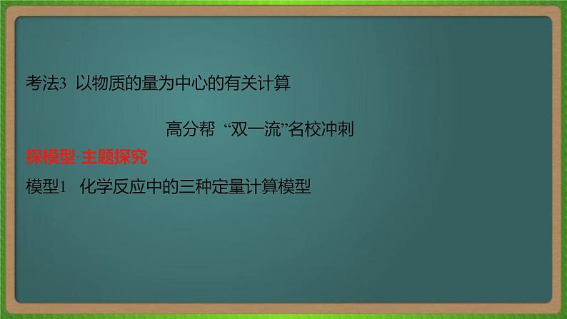 专题一  物质的量 -2023届（新高考）高考化学二轮复习课件第6页