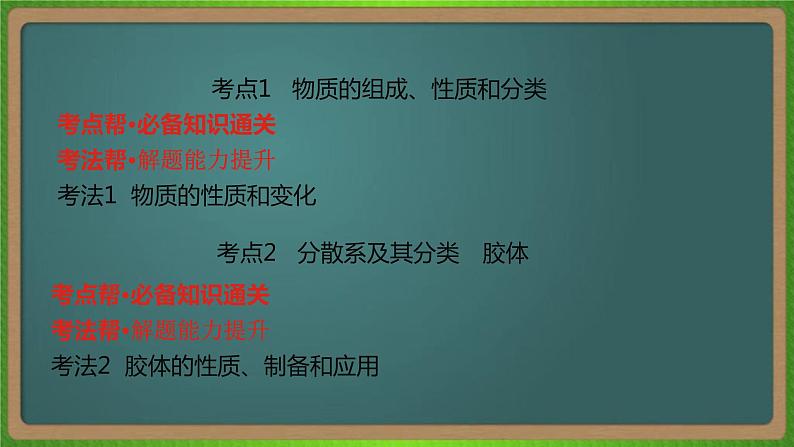 专题二  物质的组成、性质和分类-2023届（新高考）高考化学二轮复习课件第5页