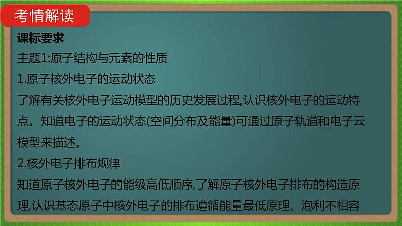 专题十二  物质结构与性质-2023届（新高考）高考化学二轮复习课件02