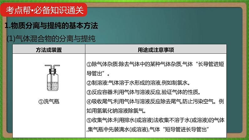 专题二十二   物质的检验、分离和提纯-2023届（新高考）高考化学二轮复习课件08