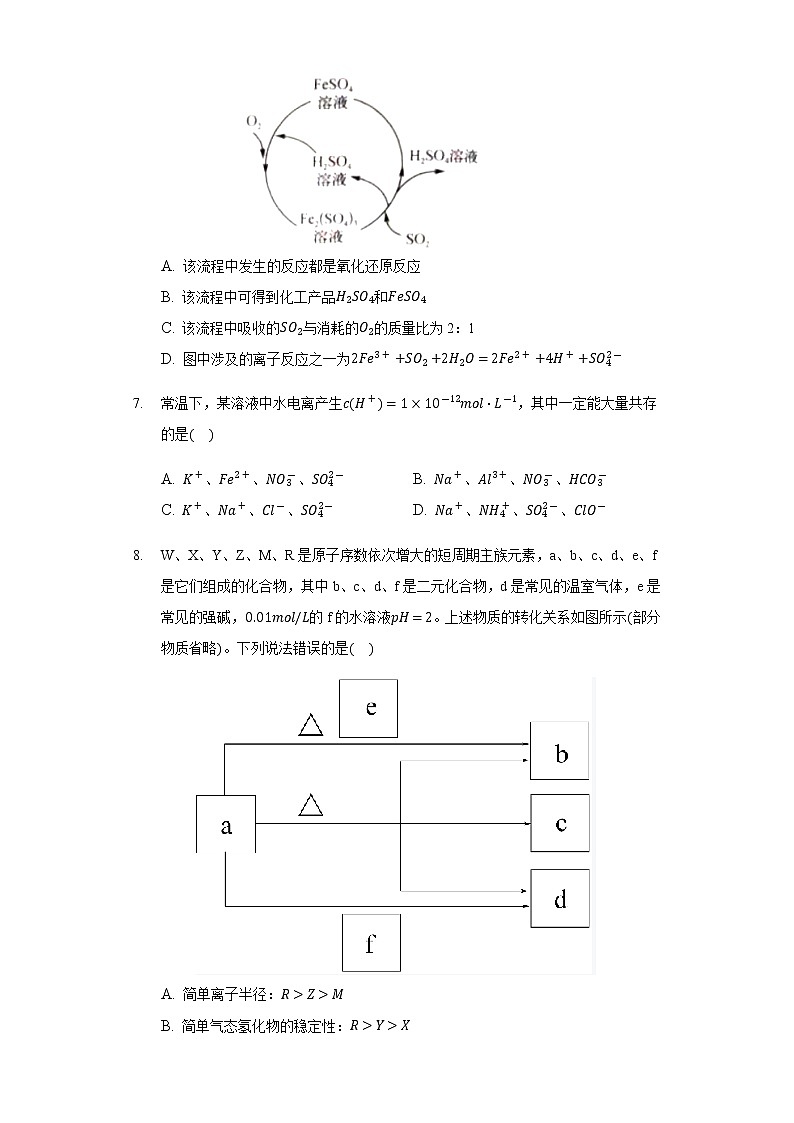 2021-2022学年云南省丽江市第一高级中学高二下学期月考（七）化学试题含答案第2页