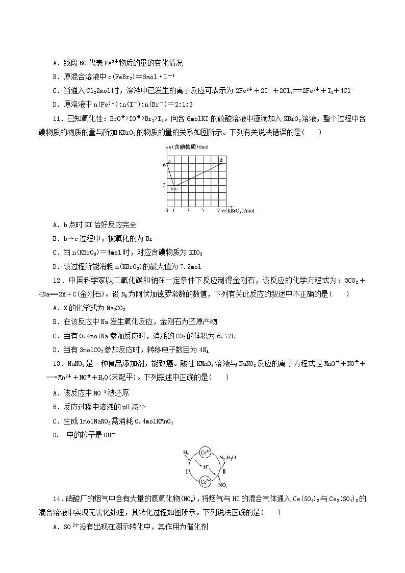 人教版高考化学一轮复习课时作业5氧化还原反应含答案第3页