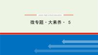 人教版高考化学一轮复习微专题大素养5拓展性氧化还原反应在高考中的创新应用课件