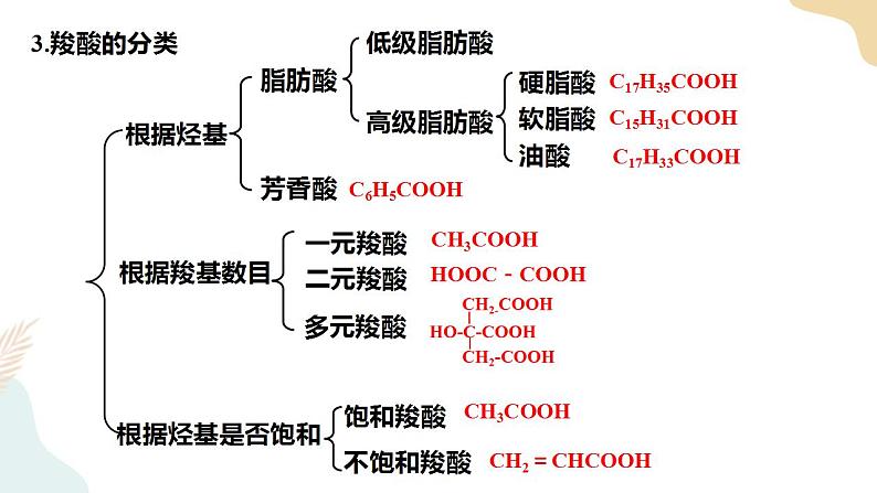 3.4羧酸羧酸衍生物 第1课时 课件高二化学人教版（2019）选择性必修304