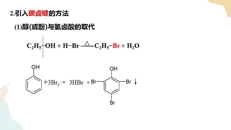 3.5有机合成 第2课时 课件高二化学人教版（2019）选择性必修303