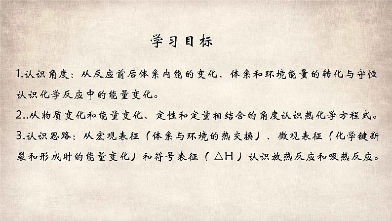 第一章 整理与提升 课件 2022-2023学年高二化学上学期（人教版2019选择性必修1）02