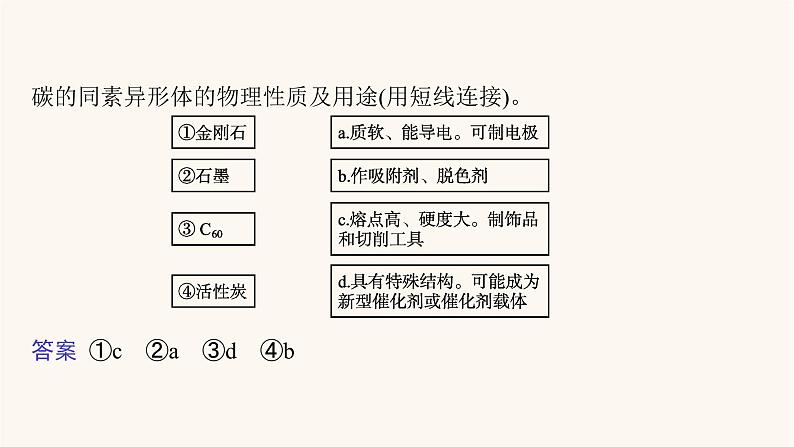 鲁科版高考化学一轮复习第3单元自然界中的元素第1节碳的多样性课件第4页