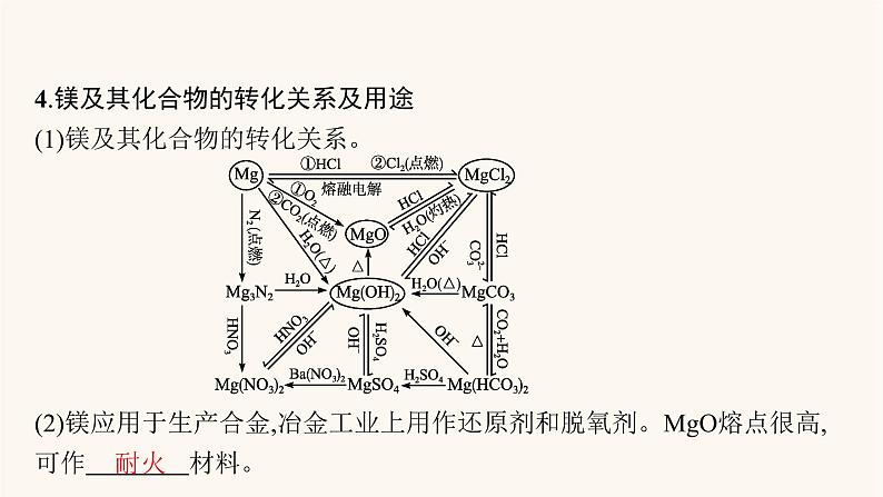 鲁科版高考化学一轮复习第3单元自然界中的元素第4节海水中的元素课件第7页