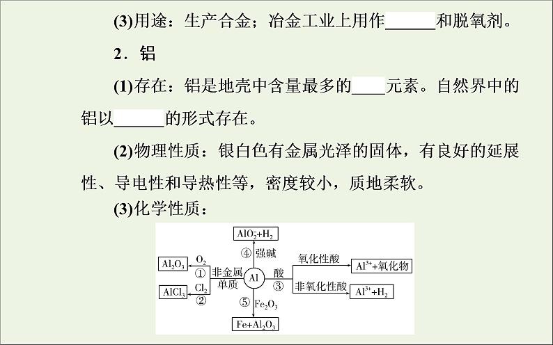 人教版高考化学一轮复习第3章金属及其化合物第2讲镁铝及其化合物课件04