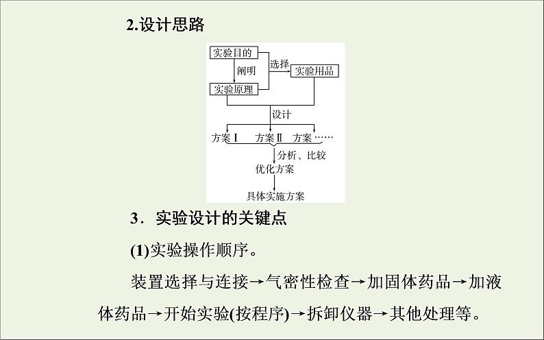 人教版高考化学一轮复习第10章化学实验第4讲化学实验的设计与评价课件06