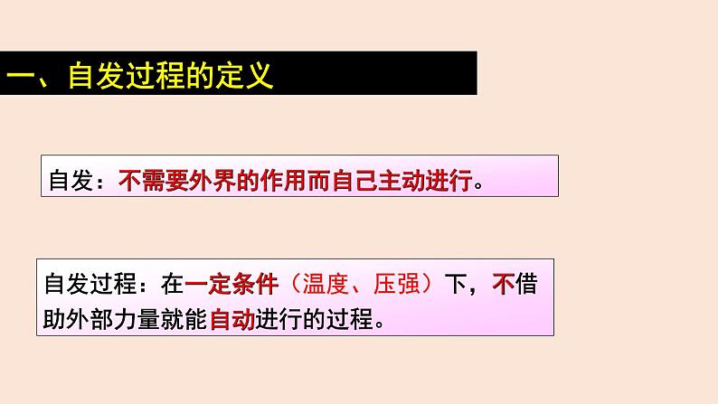 人教版高中化学选修1 第二章 第三节  化学反应的方向第3页