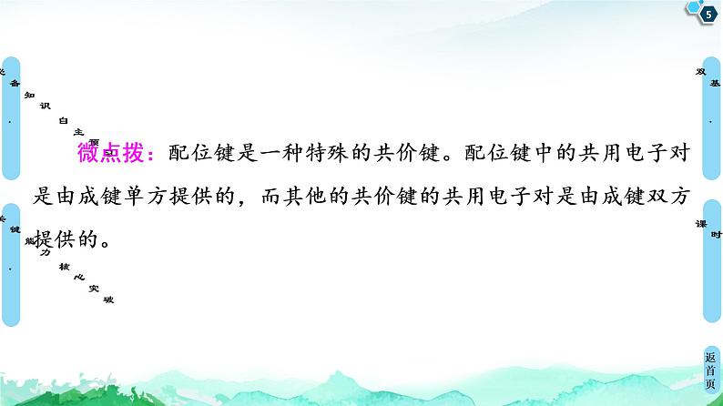 高中化学选择性必修二  第3章　第4节　配合物与超分子 课件第5页