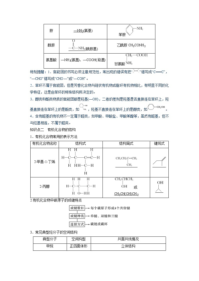 【备战2023高考】化学总复习——第32讲《认识有机化合物》讲义03
