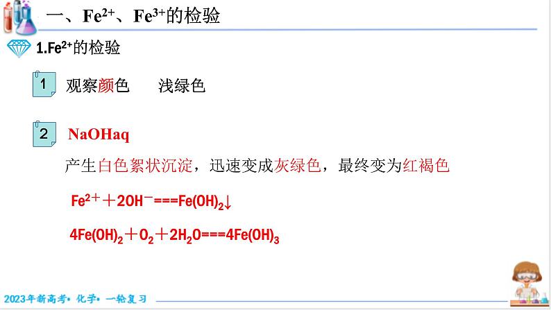 【备战2023高考】化学考点全复习——3.2.2《铁盐》复习课件（新教材新高考）第8页