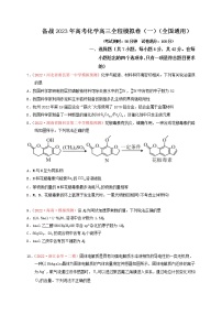 备战高考化学一轮复习高三全程模拟卷（一）（全国通用）