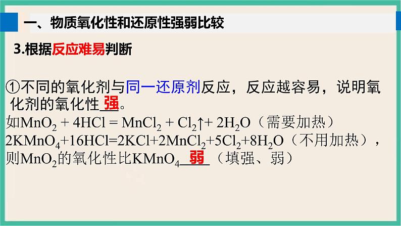 1.3《氧化性和还原性》（第四课时）课件PPT05