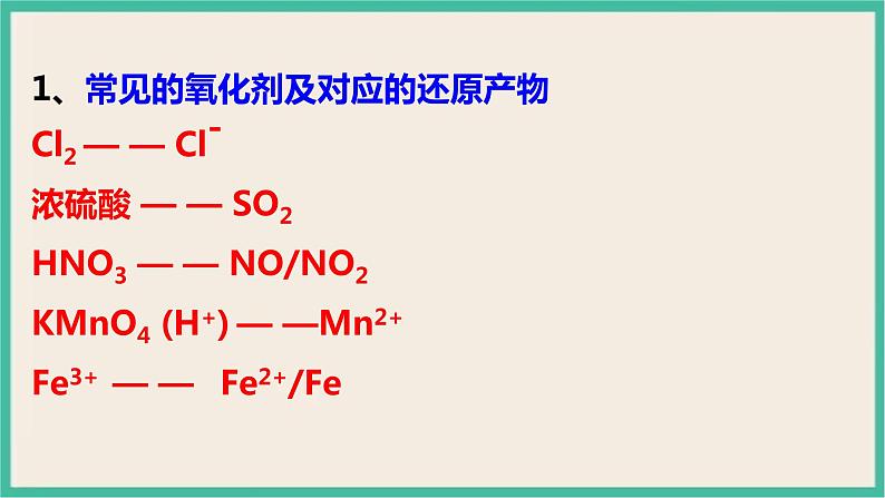 1.3《氧化性和还原性》（第四课时）课件PPT07