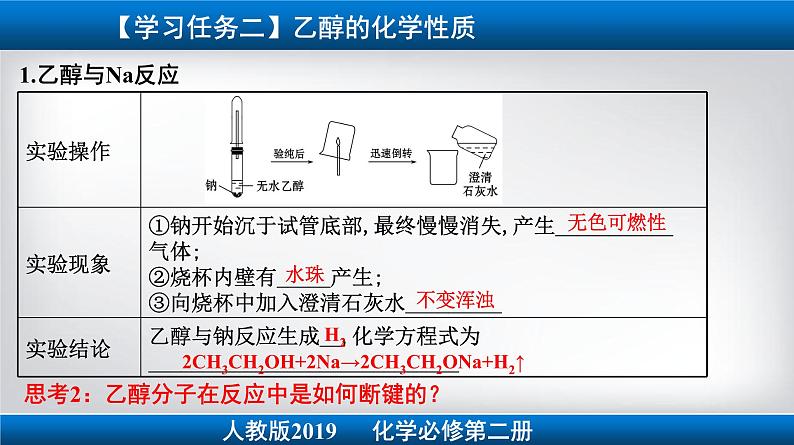 人教版必修二 7.3第1课时 乙醇 课件第7页