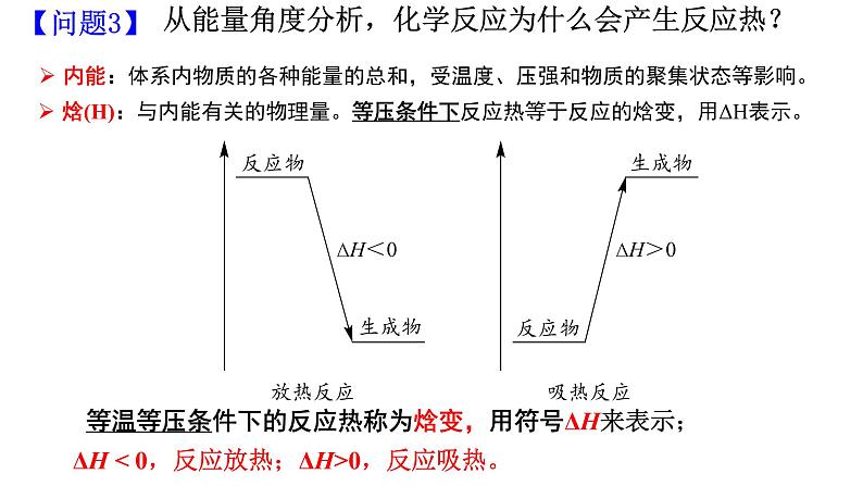 人教版选择性必修一 1.1.1第1课时 反应热及其测定（先上热化学方程式）课件第4页