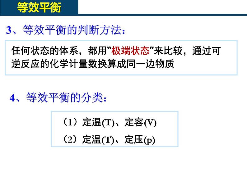 人教版选择性必修一 化学平衡-等效平衡 课件第7页