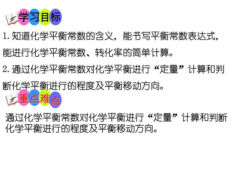 人教版选择性必修一2.2 化学平衡常数 课件08