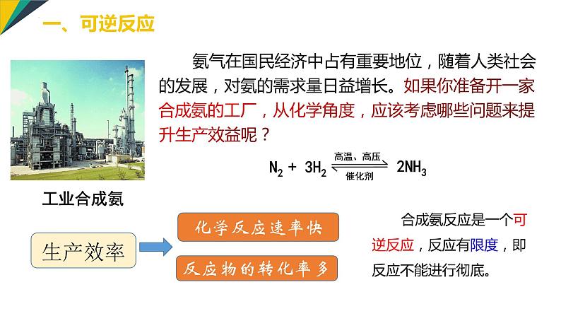 人教版选择性必修一2.2.1 化学平衡状态 课件第3页