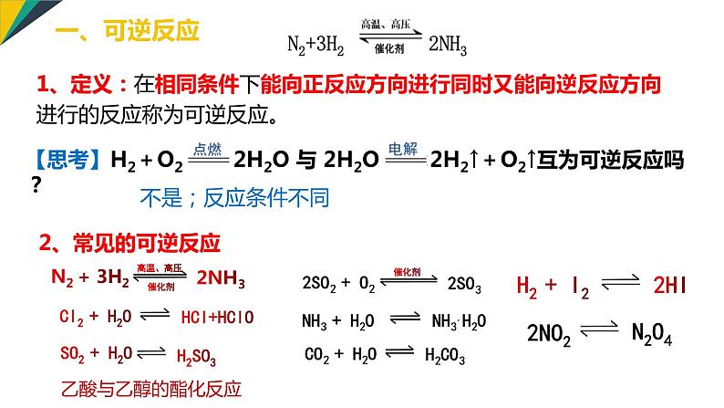 人教版选择性必修一2.2.1 化学平衡状态 课件第4页