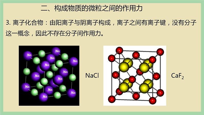 2.3 《分子间的作用力》（第二课时） 课件06