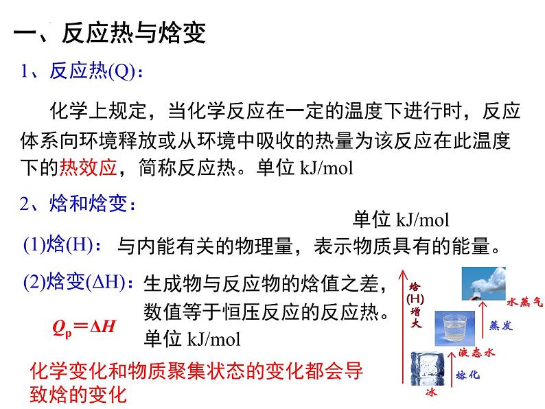 2023届高三化学高考备考一轮复习：反应热课件第3页