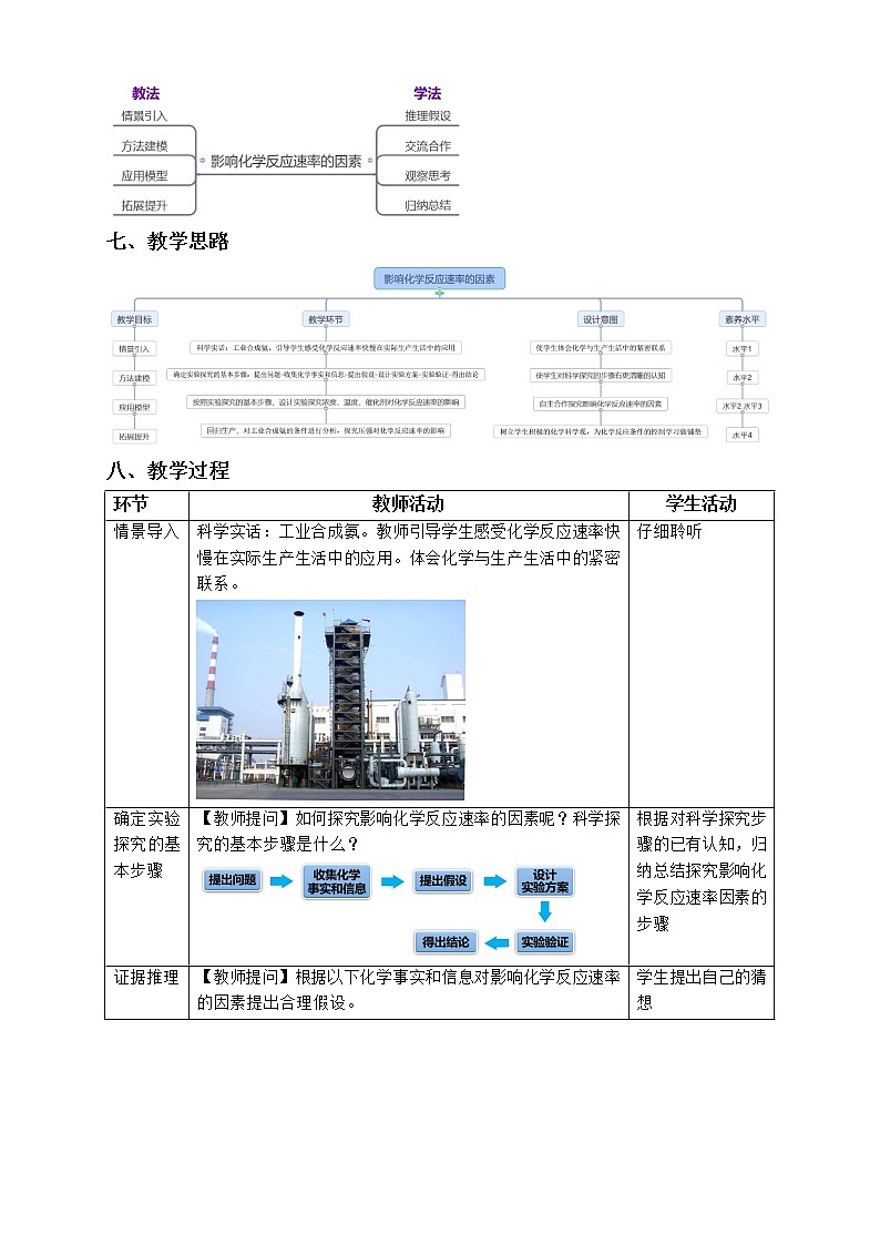 化学（人教版）选择性必修1  第二章 第一节 第2课时  影响化学反应速率的因素 课件教案学案练习02