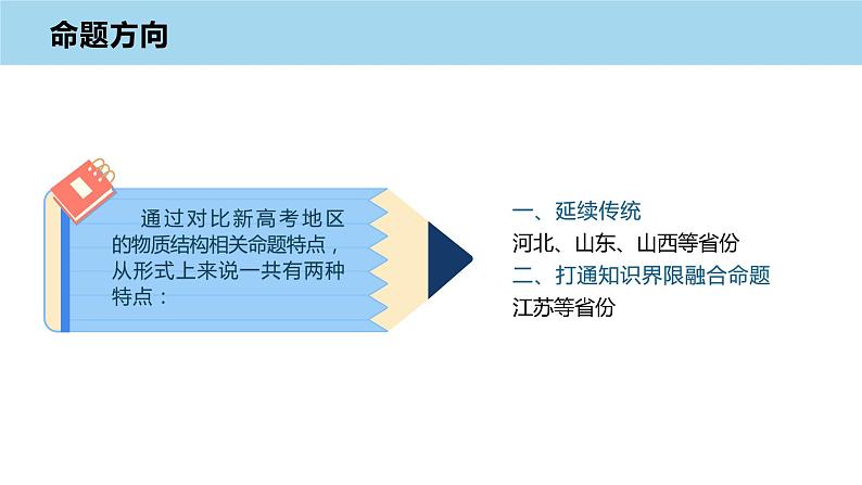 2023届高三化学一轮复习 物质结构与性质(Ⅱ卷)复习策略 课件04