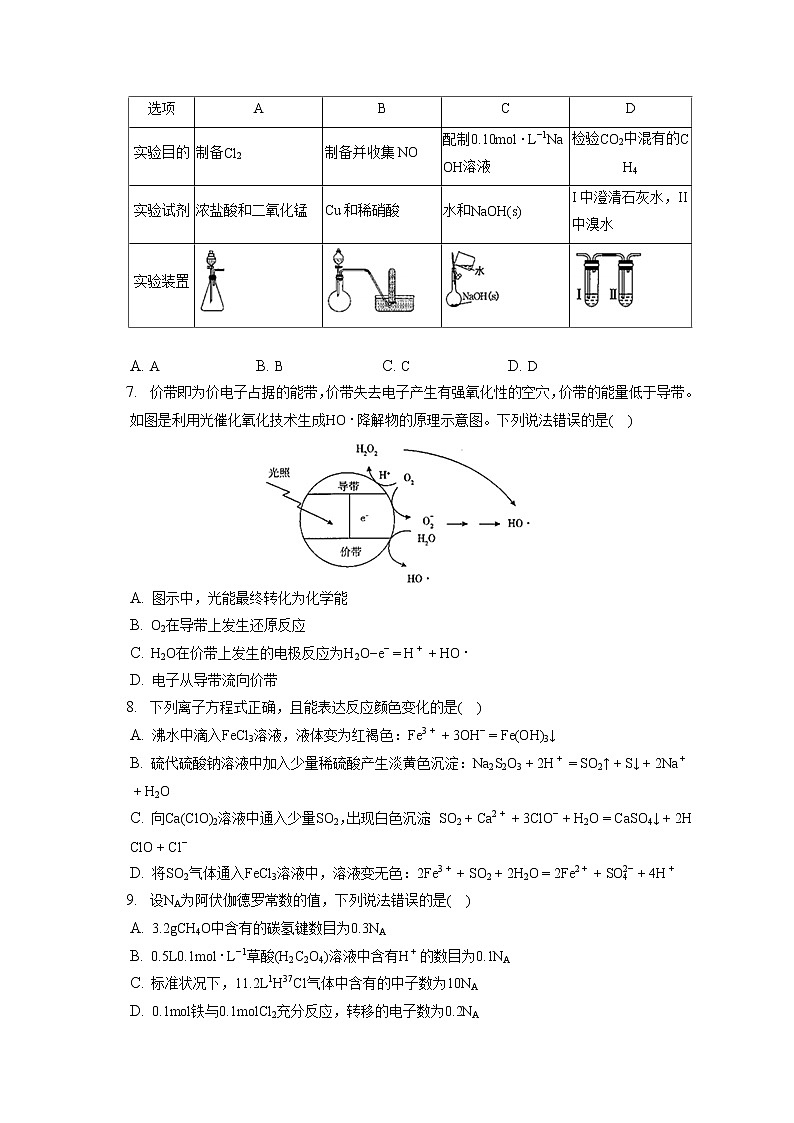 2021-2022学年河南省名校联盟高二（上）期末化学试卷（含答案解析）第3页