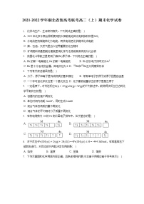 2021-2022学年湖北省新高考联考高二（上）期末化学试卷（含答案解析）