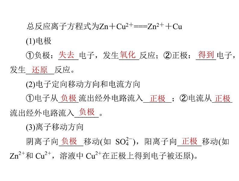 2022年高考总复习 化学 模块2 第四单元 第2节 原电池的工作原理及其应用课件PPT05